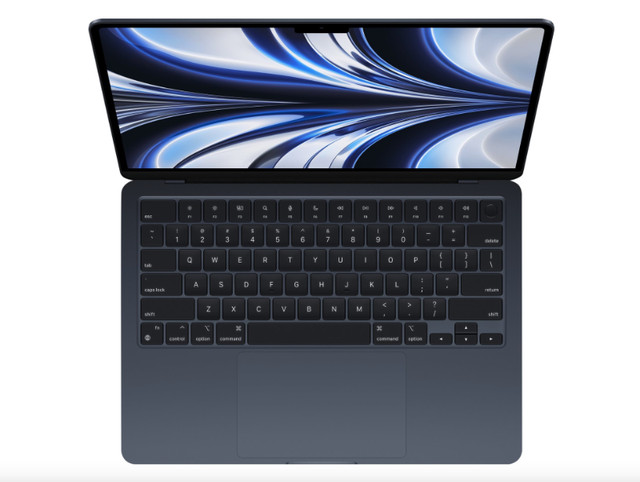 M2 MacBook Air 13" (2022 | Midnight) in Laptops in St. John's