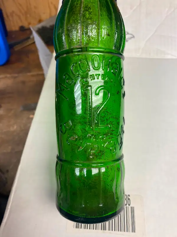 Vintage McDonalds beverage 12 oz bottle62864365799427122