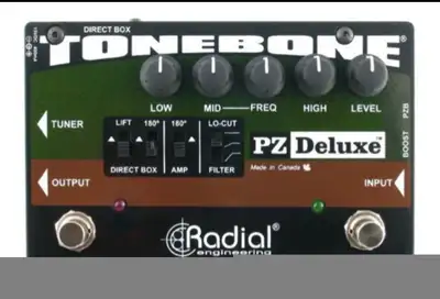 tonebone radial pz deluxe (acoustic guitar preamp), View more