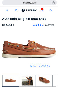 BRAND NEW Sperry Top- Sider Men’s boat shoes