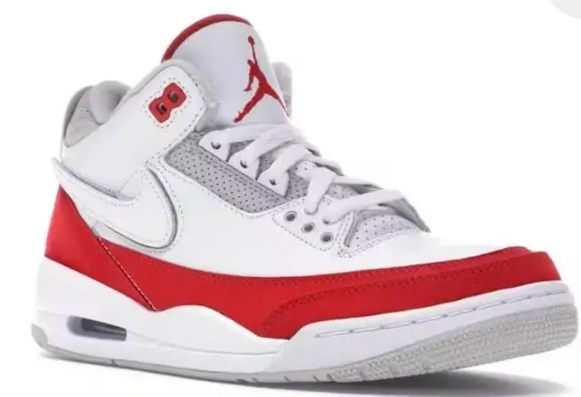 Jordan 3 Tinker white University in Men's Shoes in Markham / York Region - Image 2