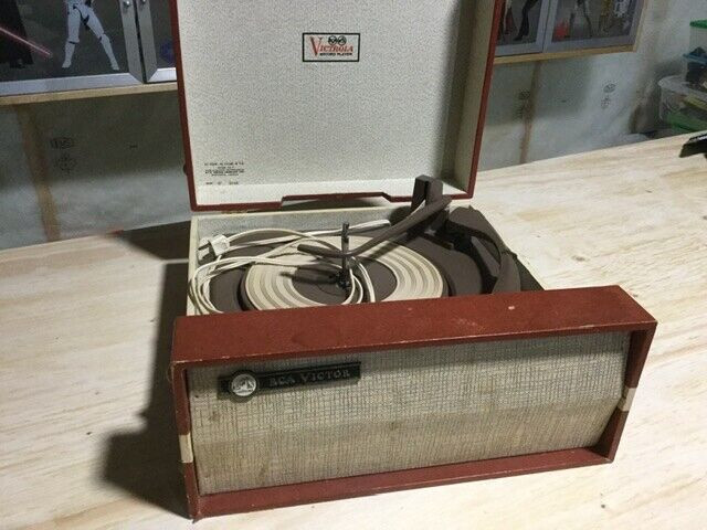 RCA VICTOR PORTABLE RECORD PLAYER for sale  
