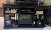 Heat/fire place tv stand 