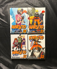 Naruto Manga Volume 30-33