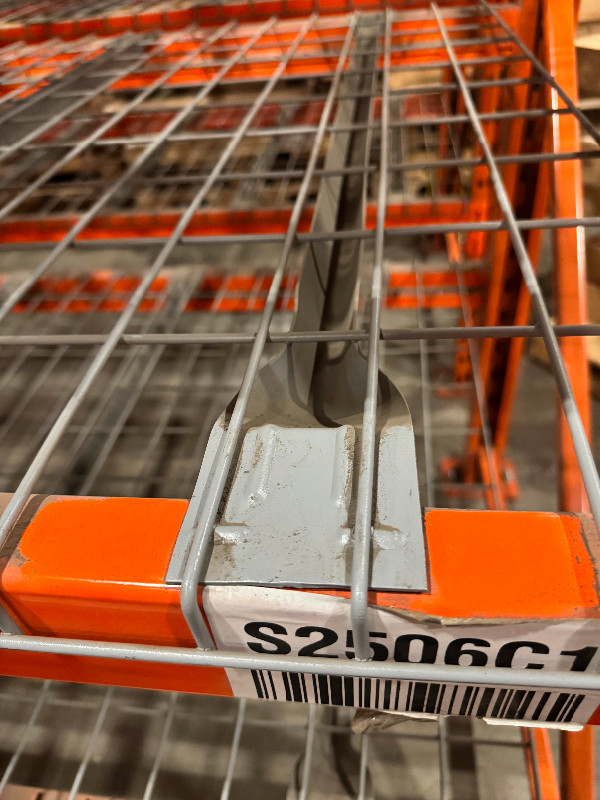 used wire mesh decks for pallet rack $30 each in Industrial Shelving & Racking in Mississauga / Peel Region - Image 3