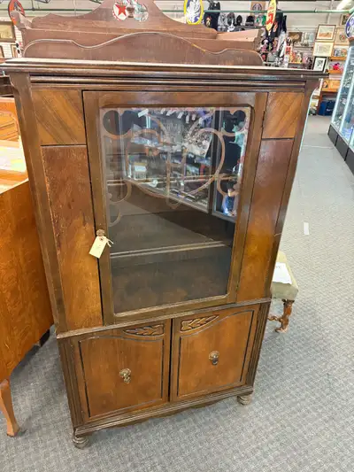 Vintage display china cabinet , View more