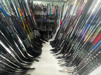 PRO HOCKEY STICKS FOR SALE! CCM! BAUER! NEW/USED/RESTORED!