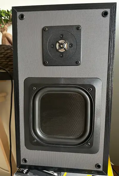 I can send you a video of them playing if you're interested. Friends,these speakers sound amazing fo...