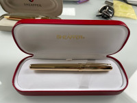 New !! - Sheaffer fountain pen gold plated