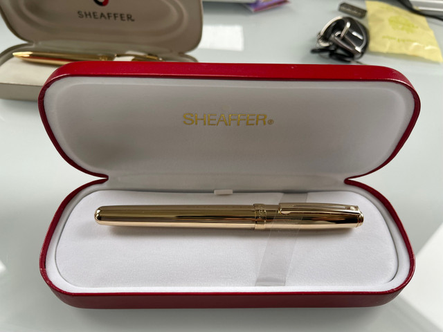 New !! - Sheaffer fountain pen gold plated dans Bijoux et montres  à Ville de Montréal