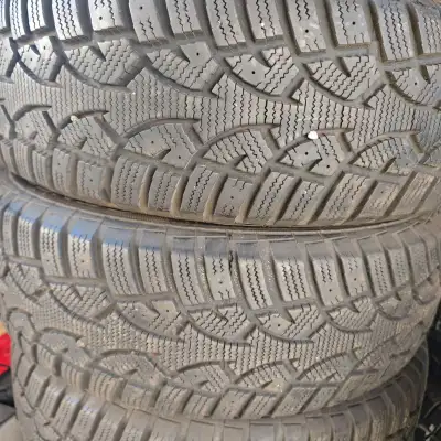 WINTER TIRES TWO 95% NEW GENERAL 205/70R15 96Q ALTIMAX ARCTIC Installation and Balancing Included Lo...