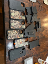 iPhone defender cases and clips