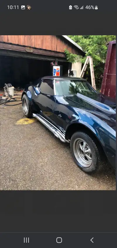 1976 corvette stingray,LQ9 6.0L LS swap, 4l80 trans, car has wheel well flares sharp looking car. ne...
