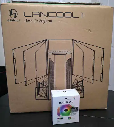 Lancool II RGB Case (With USB-C Upgrade + 5 Fans, View more