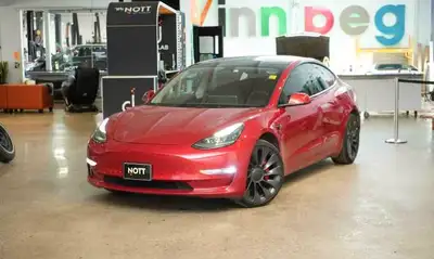 Grab the latest 2022 TESLA MODEL 3 performance from the No.1 Dealership in the prairies!! What we of...