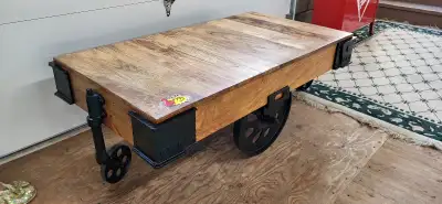 Coffee table cart, View more