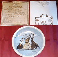 Vintage Norman Rockwell "When in Rome" Collector Platw