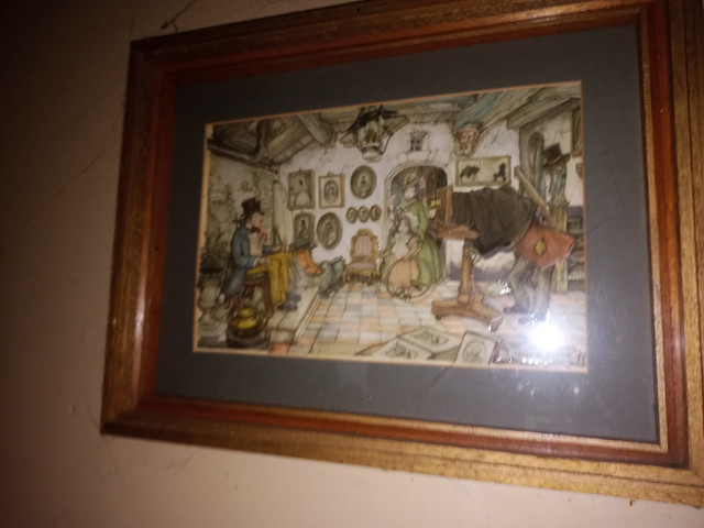 FRAMED  3D  ART  WORK BY  ANTON  PIECK in Arts & Collectibles in Sarnia