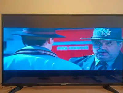 55" Toshiba tv for sale. Comes with a remote. Price is $175. This is not a smart tv