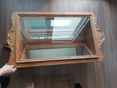 wall curio cabinet, View more