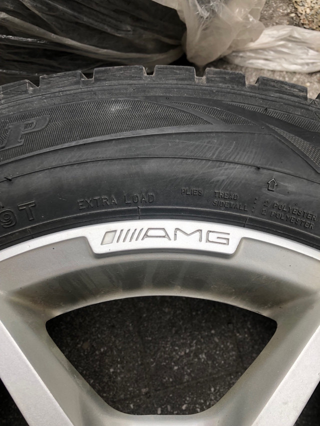  215-60-16 Mercedes  rims and tires in Tires & Rims in City of Toronto - Image 4