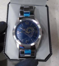 MEN'S GAME TIME ELITE NFL WATCH St Louis Rams Stainless Steel