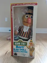 Vintage Sesame Street Bert Doll, 1976