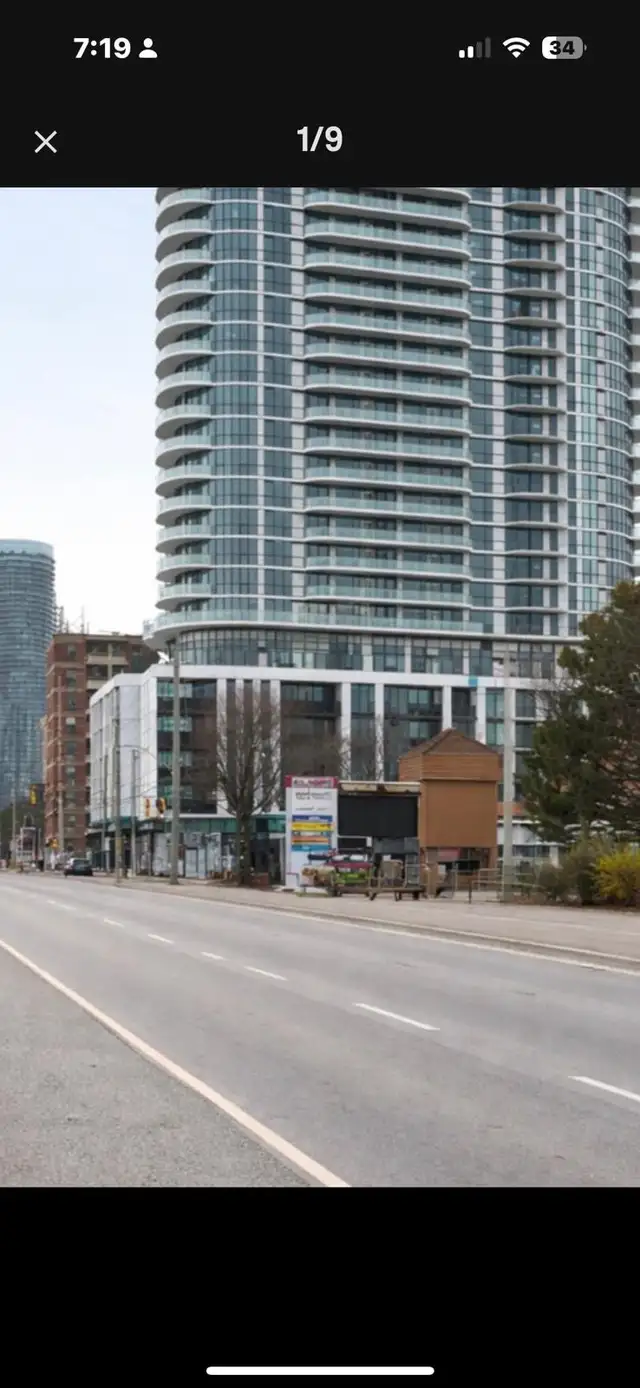 Mississauga Downtown 2 Bedroom 2 Bath Condo | For Rent