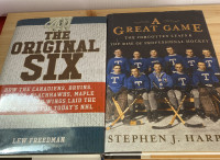 Hockey Books for Sale Various Titles Hard and Soft Cover