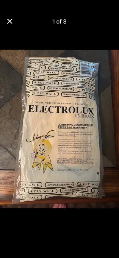 Compatible with Electrolux Models such as Discovery, Genesis, & Prolux. Package has been opened & 8...
