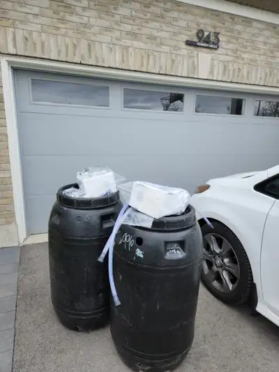 Amos, QC: Repurposed Rain Catcher Barrel!, View more