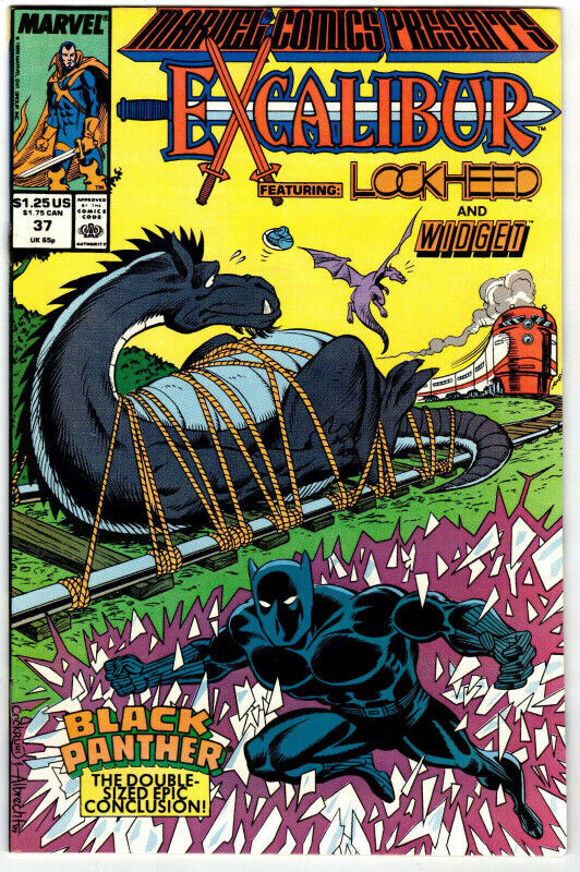 Marvel Comics Presents #37 (Dec 1989 Marvel) VF/NM Black Panther dans Bandes dessinées  à Longueuil/Rive Sud