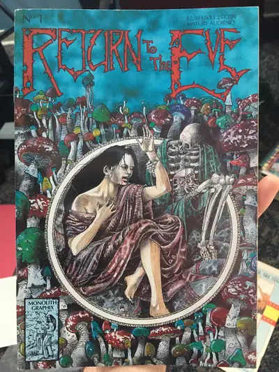 Return to the Eve #1 Monolith comic, View more