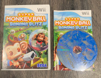 Super Monkey Ball Banana Blitz Nintendo Wii SEGA