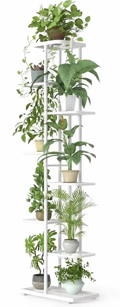 9 Potted Plant Stand Indoor, Tall Metal Corner Plant Shelf Organ, View more