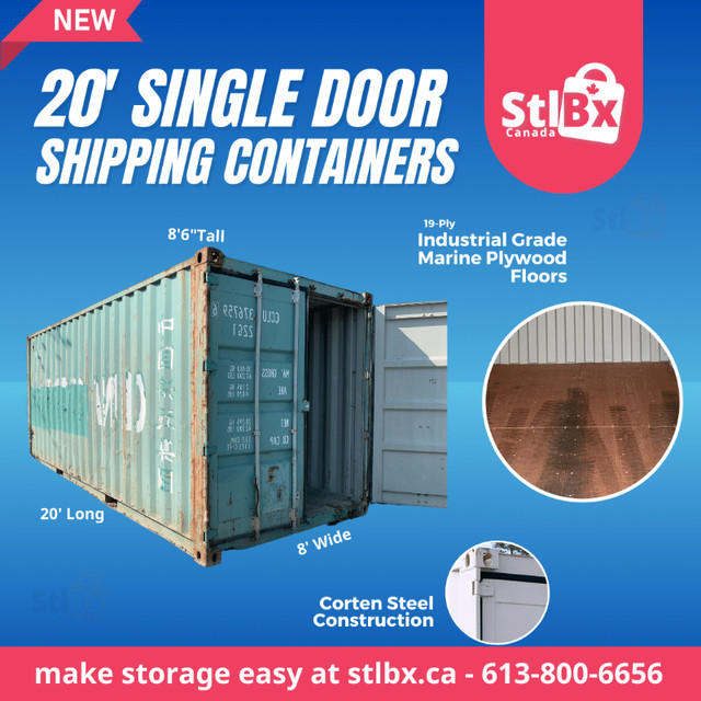 Shipping Container for sale! Stlbx Ottawa $4,600 in Outdoor Tools & Storage in Renfrew