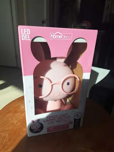 HomeDeco Pink Bunny Touch Light, View more