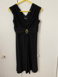 Jones New York Size 8 Black Dress