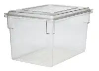 CAMBRO 4.75gal/17.9L Clear Food Storage Container (NSF Listed)