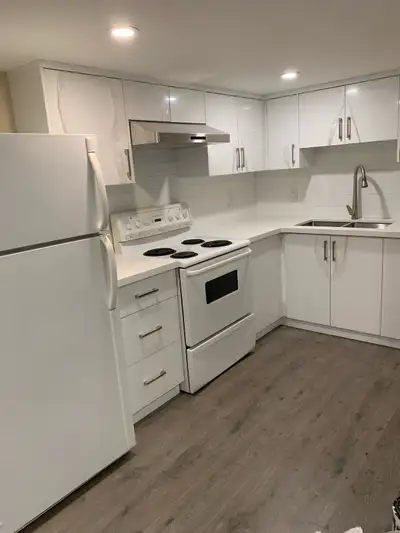 spacious 1 bedroom basement apartment