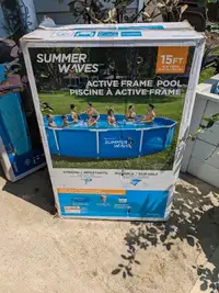 Summer waves 15 foot active frame pool
