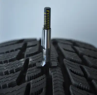 4 BF Goodrich Winter tires used, an excellent condition