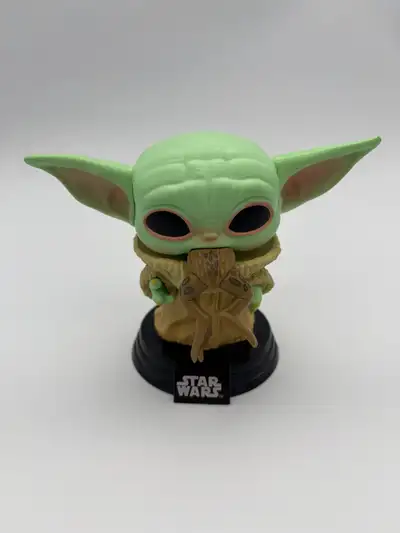 Baby Grogu - Funko Pop Star Wars Mandalorian Action Figures The video game disk in the photos are no...