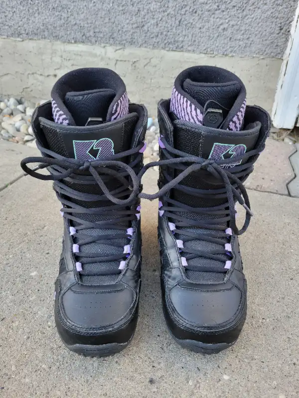 K2 snowboard Boots women size 10 in Snowboard in Edmonton - Image 3