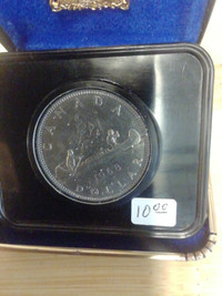 1968      Canada one      dollar coin