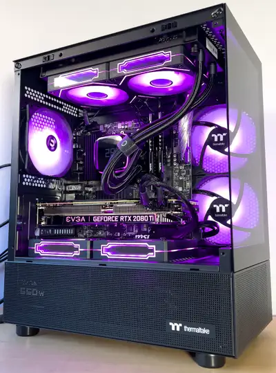 Nvidia RTX 2080Ti Beast Gaming PC - Ryzen 7 - 32GB RAM - 1TB SSD, View more