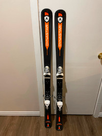 140cm Skis with bindings