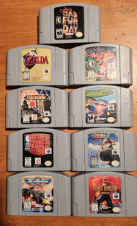 Snes and N64 Games. Sale or trade. 