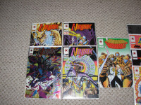 Valiant Comics Ninjak, Armorines and Magnus