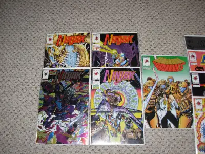 Valiant Comics Ninjak, Armorines and Magnus, View more
